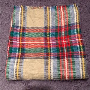 Plaid scarf